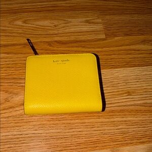 Kate Spade Vibrant Yellow Leather Wallet